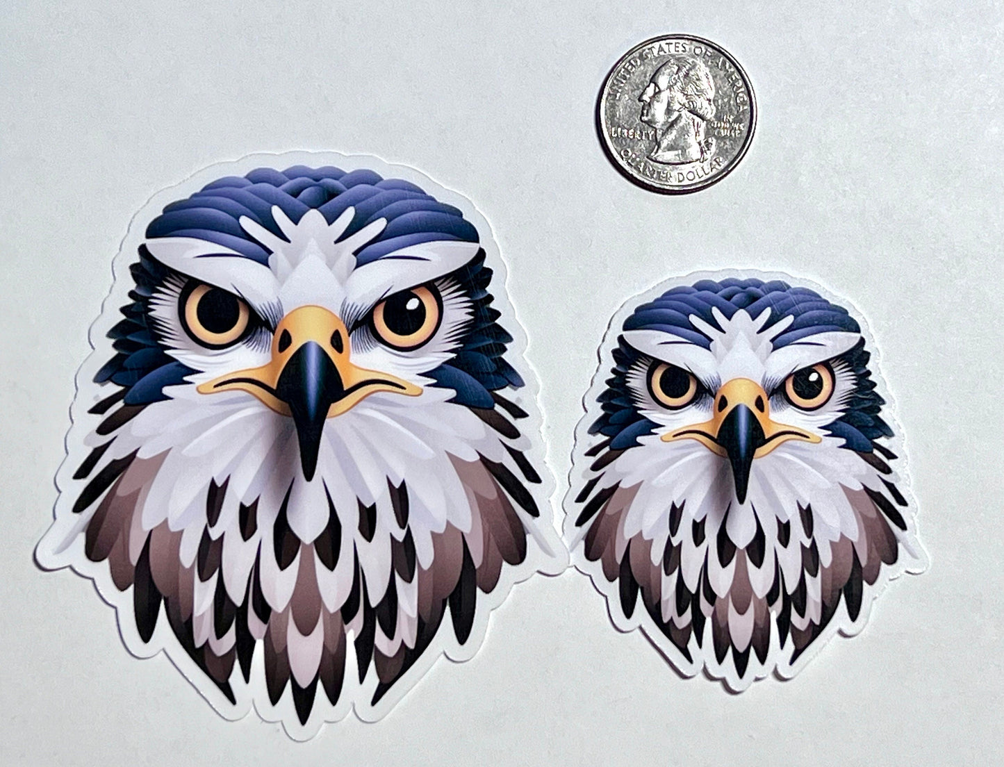 Falcon Head Vinyl Sticker image 2