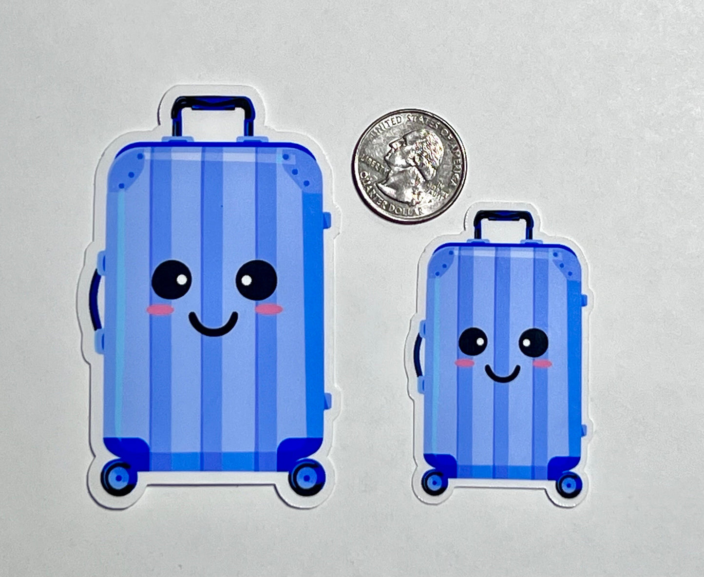 Travel Luggage Vinyl Sticker image 2