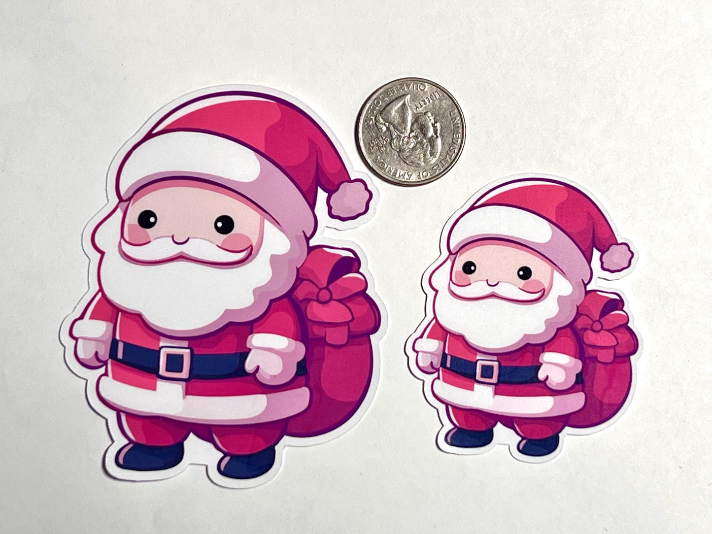 Santa Claus Vinyl Sticker image 2