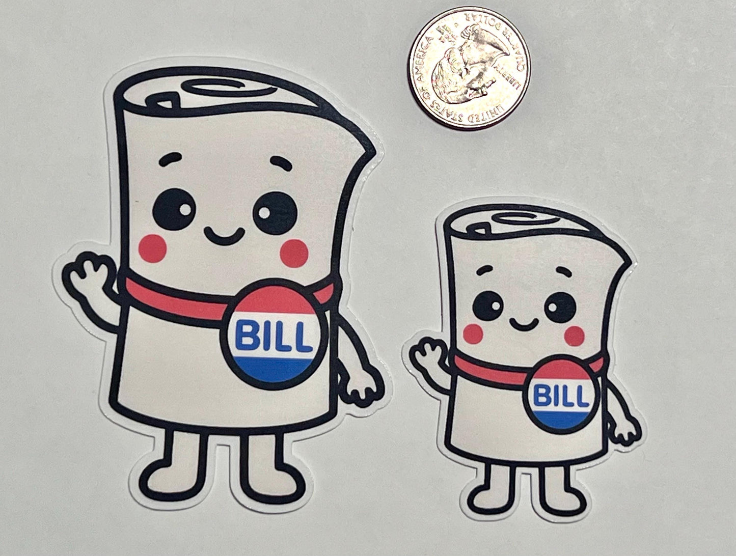 Schoolhouse Rock Bill Vinyl Sticker image 2