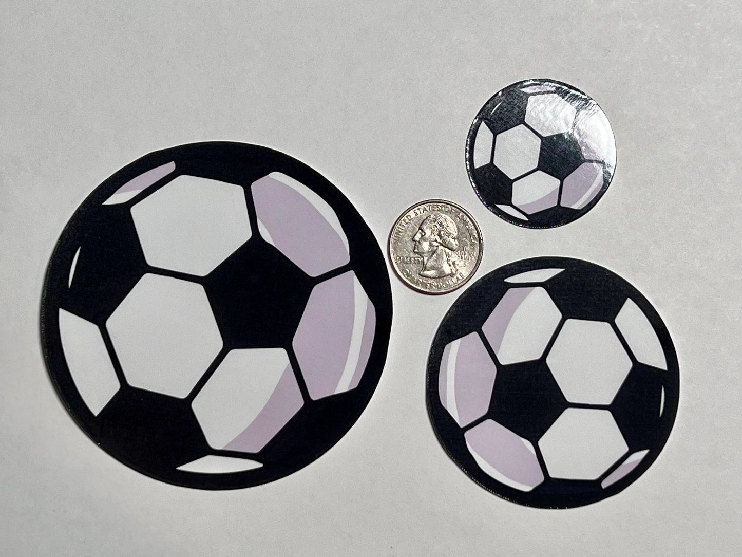 Soccer Ball Sticker | Classic Soccer Ball Vinyl Sticker | Fun Soccer Sticker | Football is Life