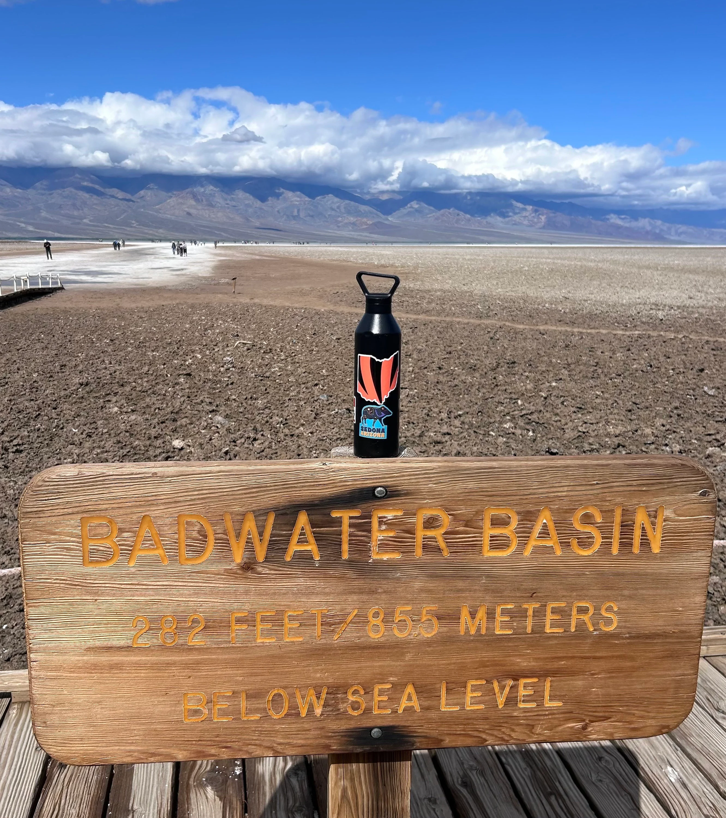 Ohio Bengals Sticker in Orange and Black Stripes- For Cincinnati Bengals Fans | Joe Burrow | Bengals Pride for your water bottle/cooler