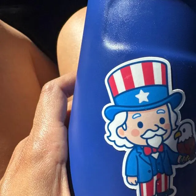 Uncle Sam Sticker | Kawaii Design Sticker | Fourth of July | Patriotic
