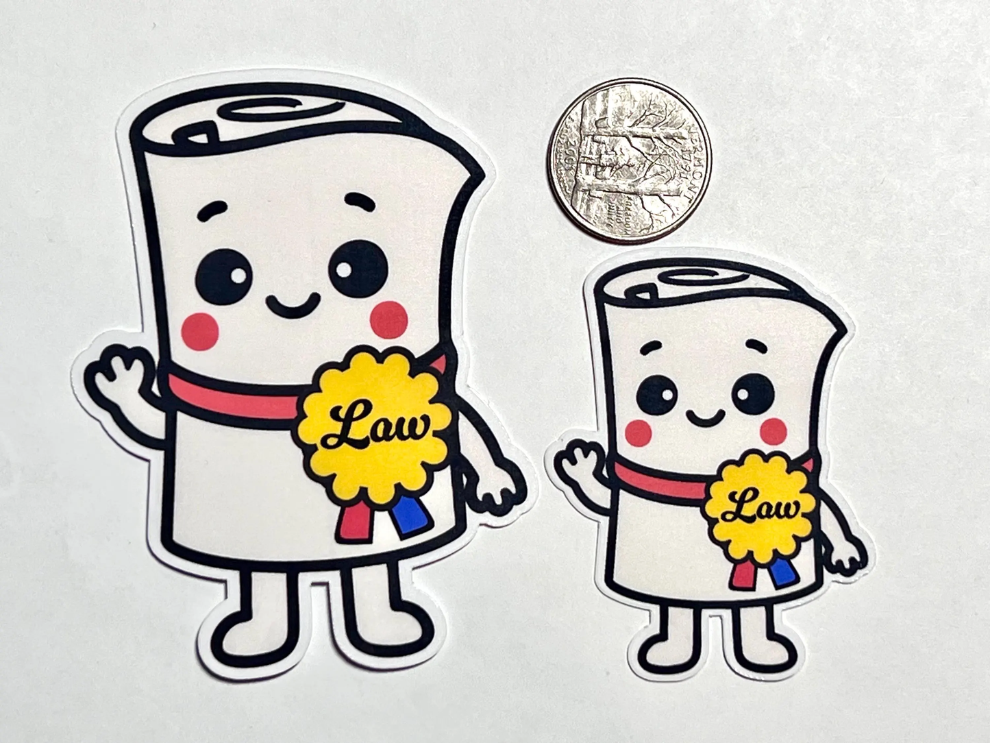 Law from Schoolhouse Rock Sticker | Kawaii Design Sticker | I'm just a Bill