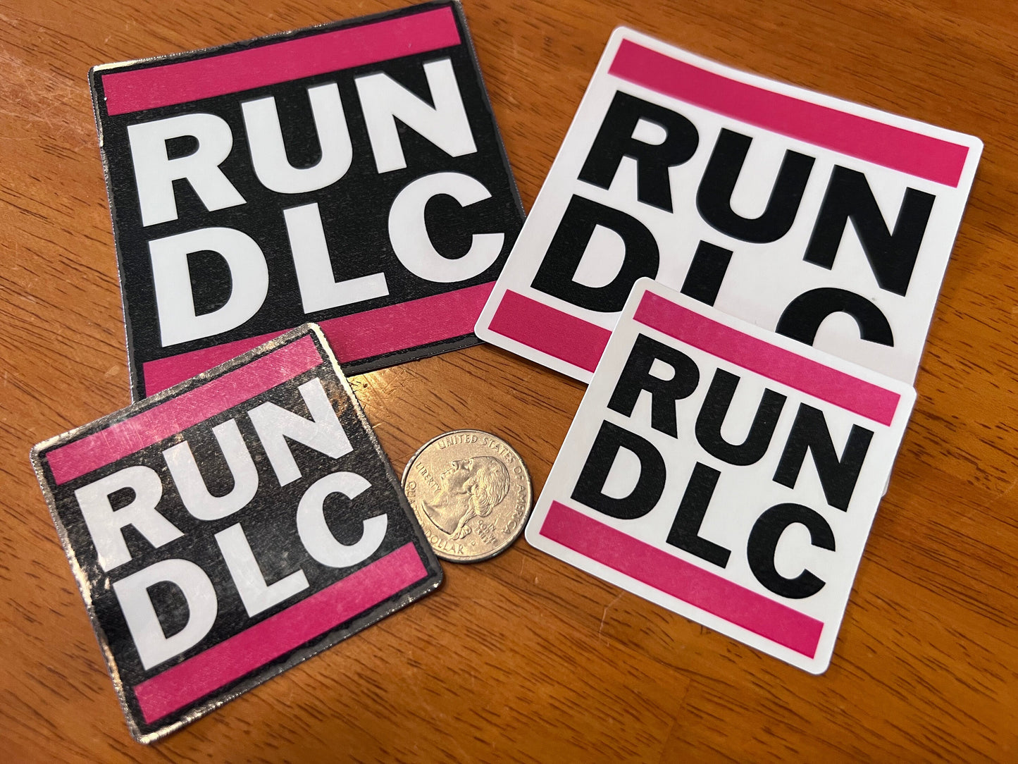 RUN DLC Vinyl Sticker image 5