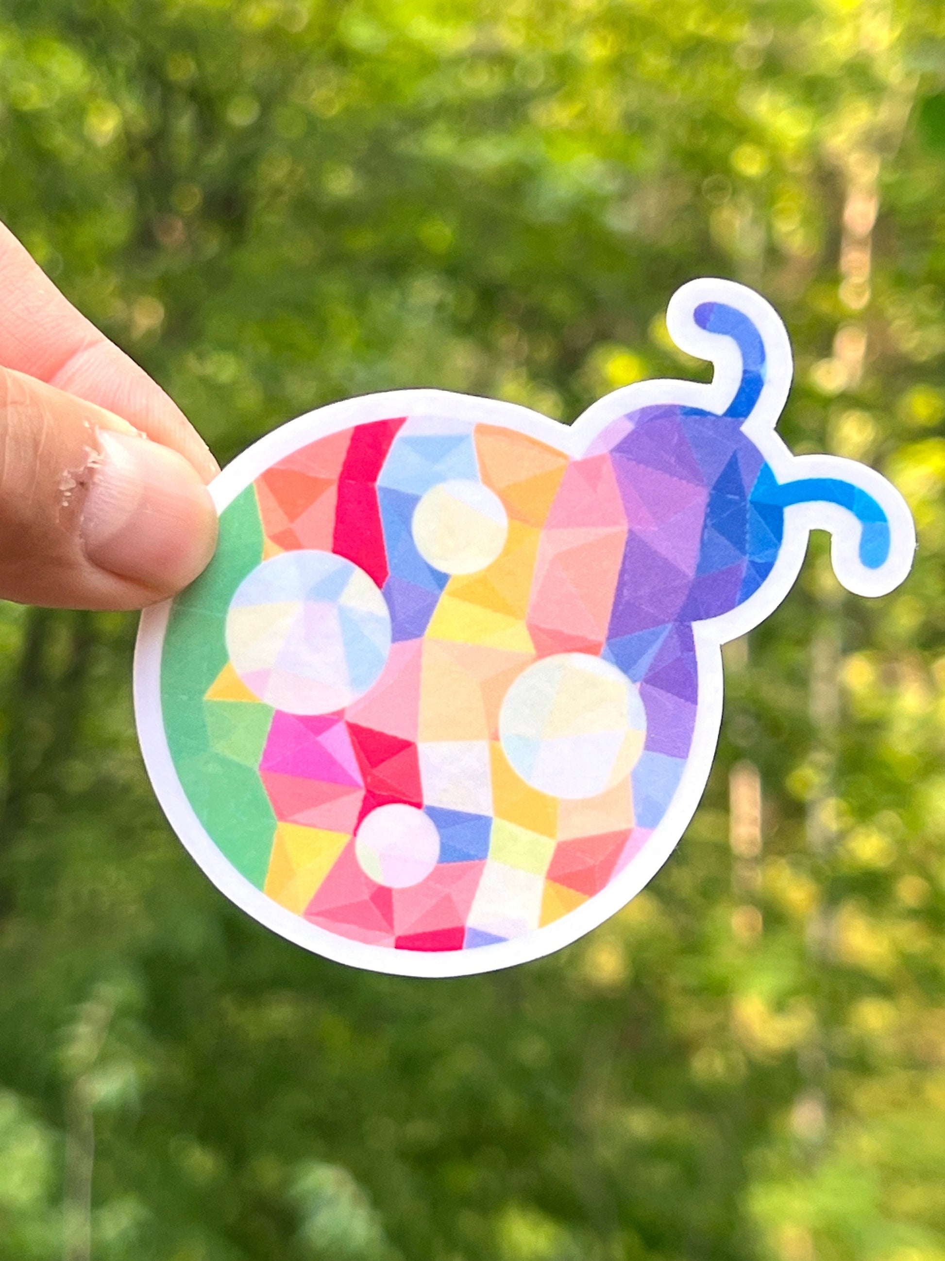 Colorful Bugs Stickers: Vinyl Sticker image 3