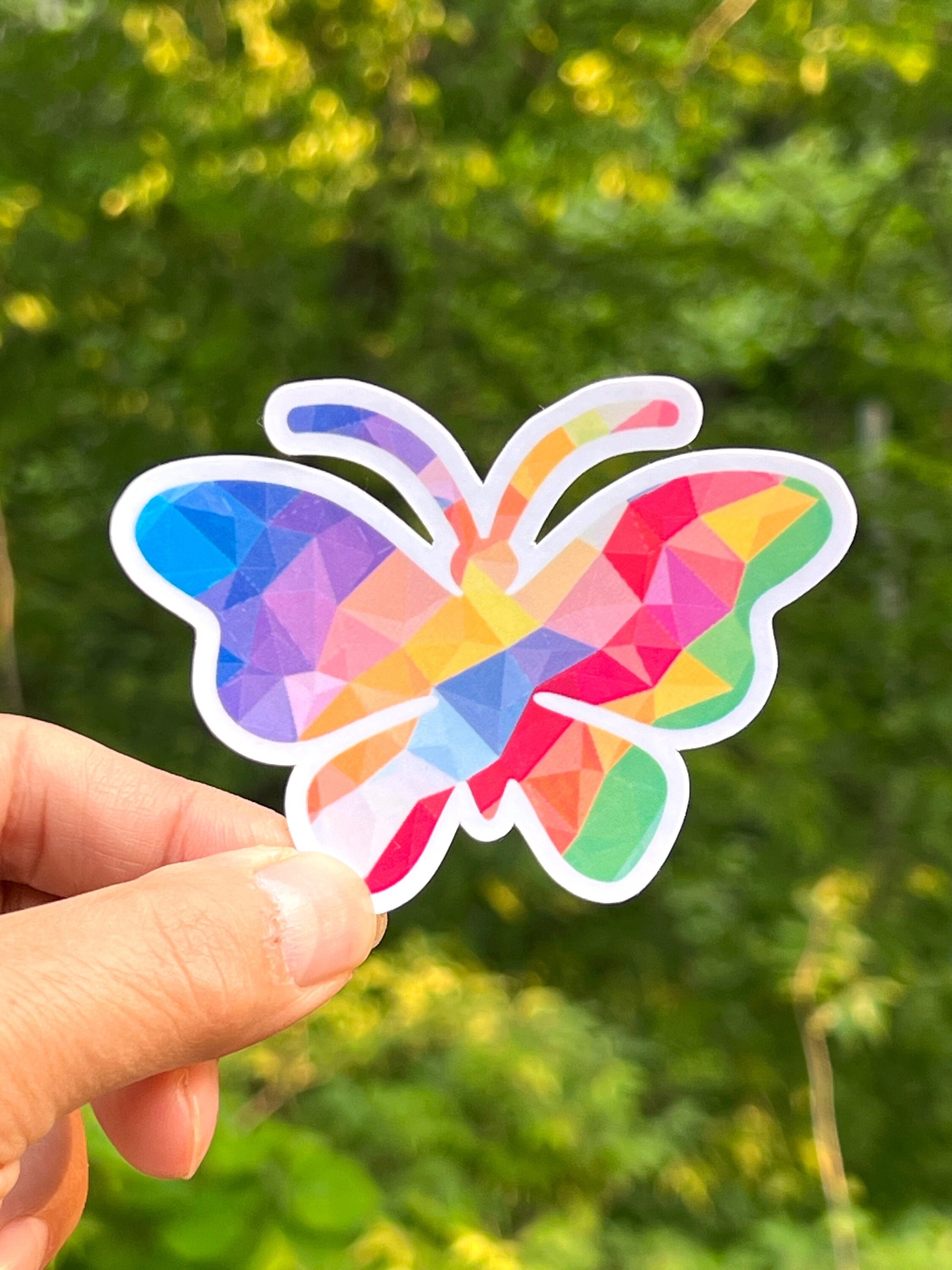 Colorful Bugs Stickers: Vinyl Sticker