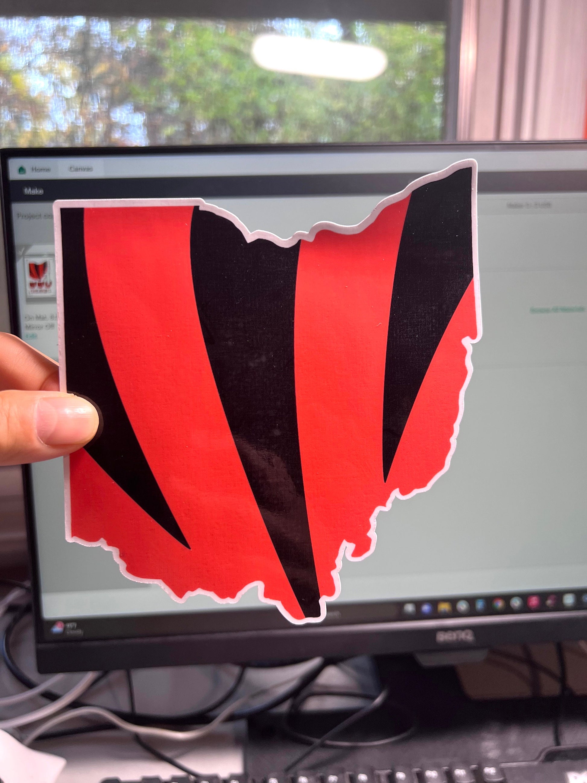 Ohio Bengals Vinyl Sticker image 3