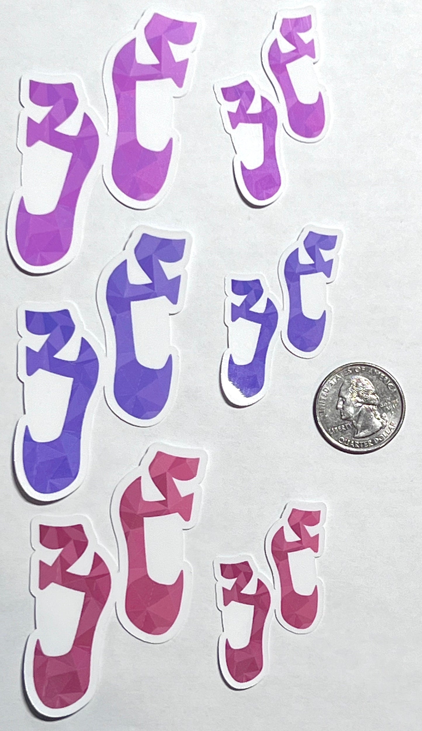Ballet Shoe Vinyl Sticker image 4