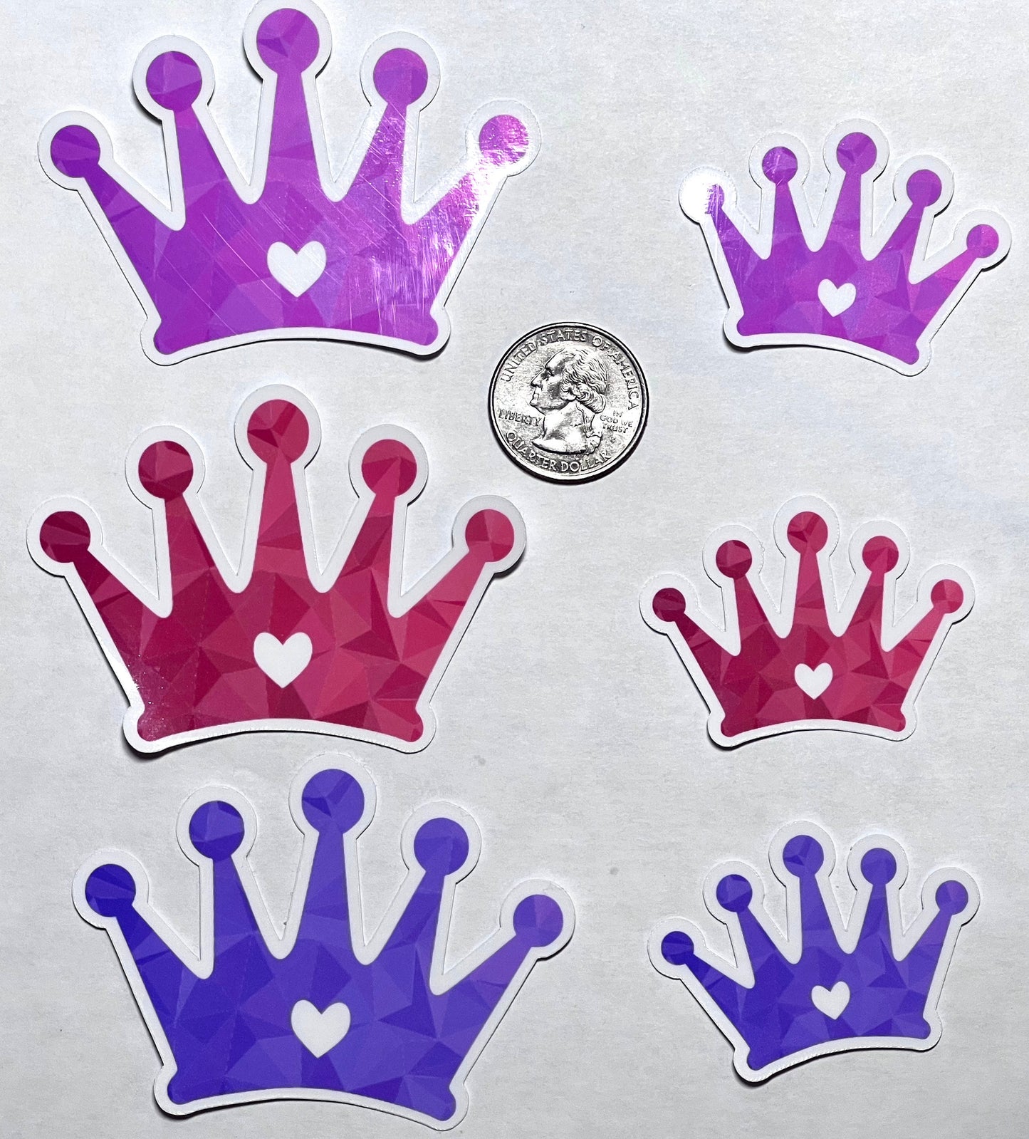 Princess Crown Vinyl Sticker image 4