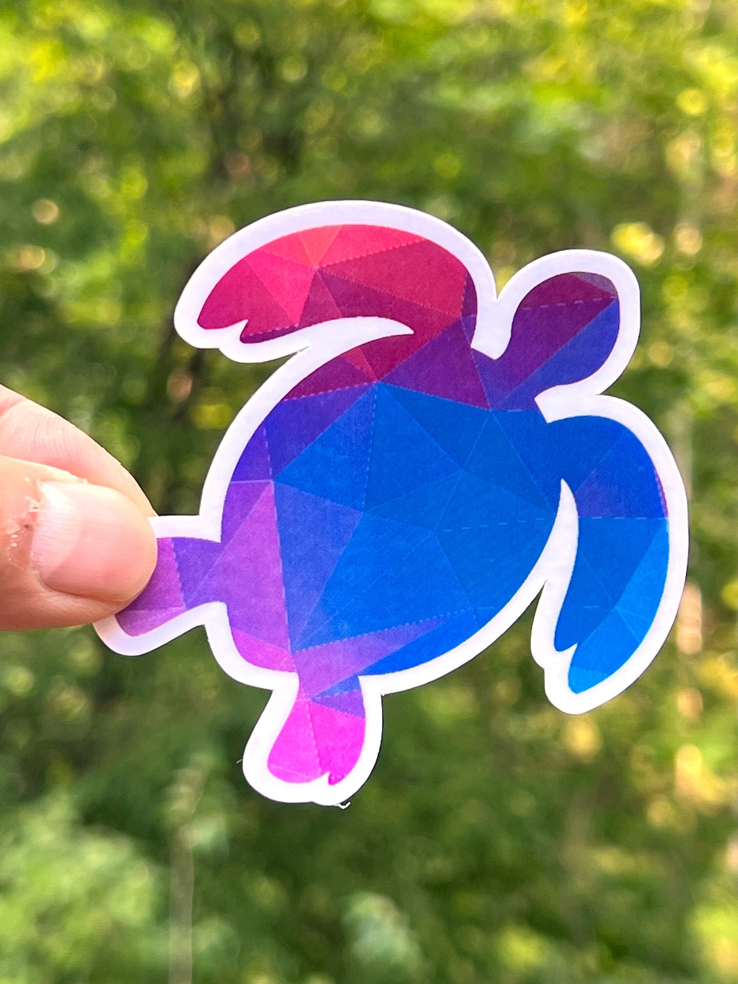 Sea Turtle Vinyl Sticker image 2