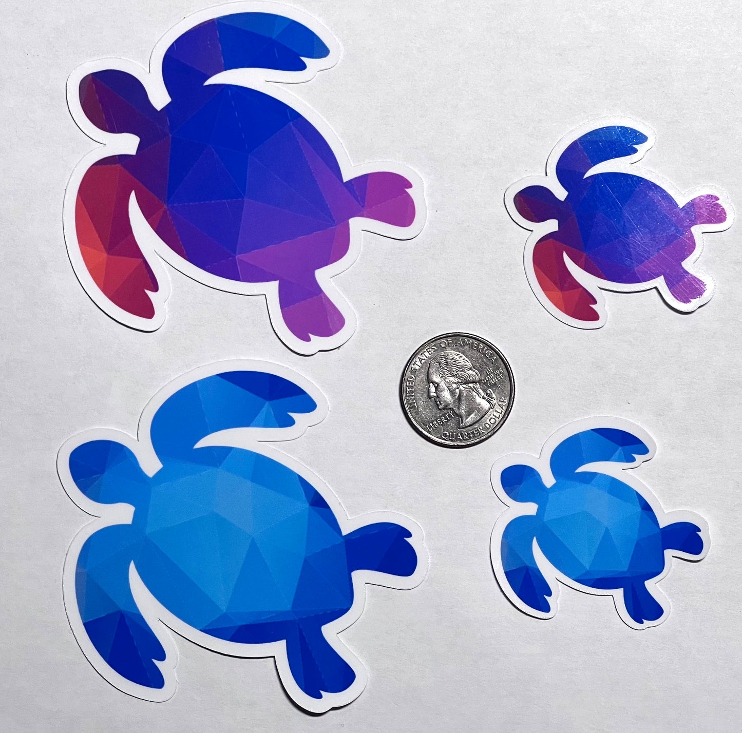 Sea Turtle Vinyl Sticker image 3