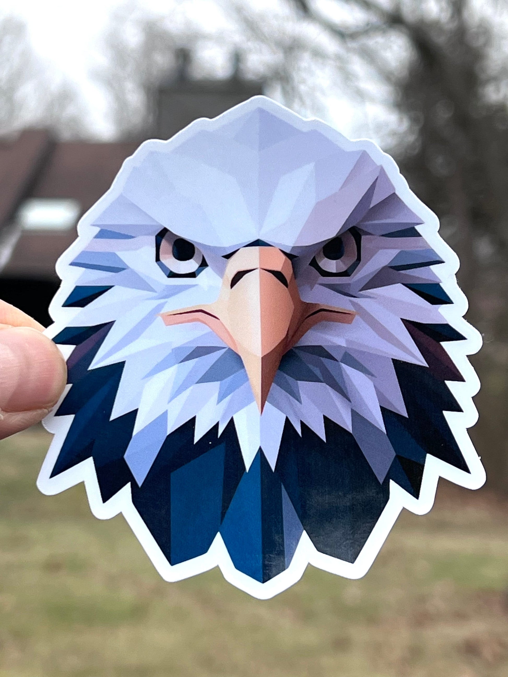 Bald Eagle Vinyl Sticker