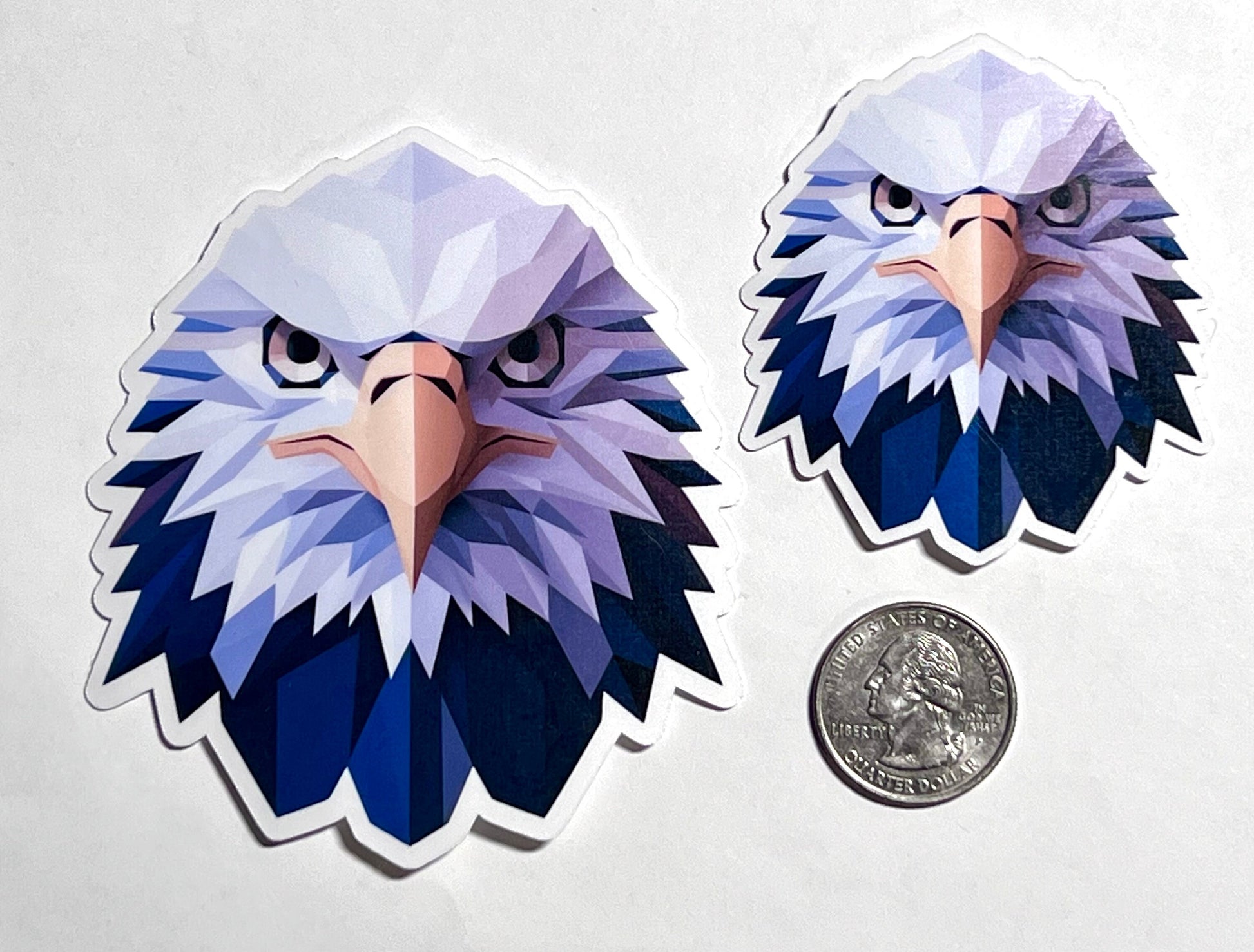 Bald Eagle Vinyl Sticker image 2