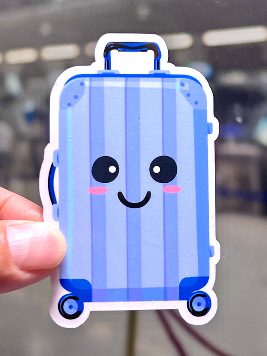 Travel Luggage Vinyl Sticker