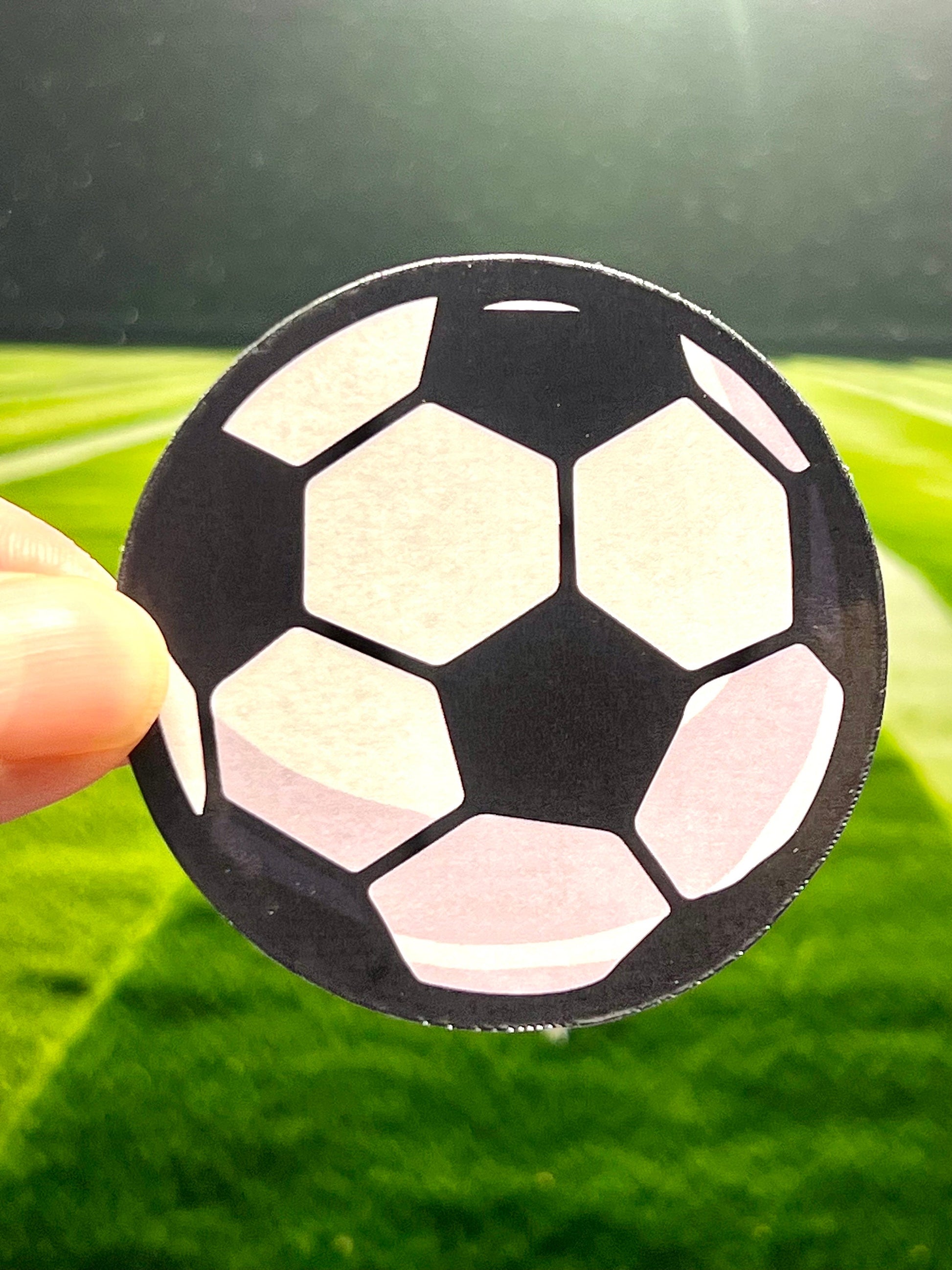 Classic Soccer Ball Vinyl Sticker