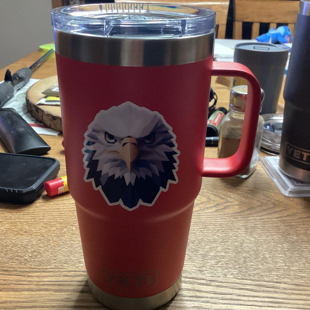 Bald Eagle Vinyl Sticker image 3