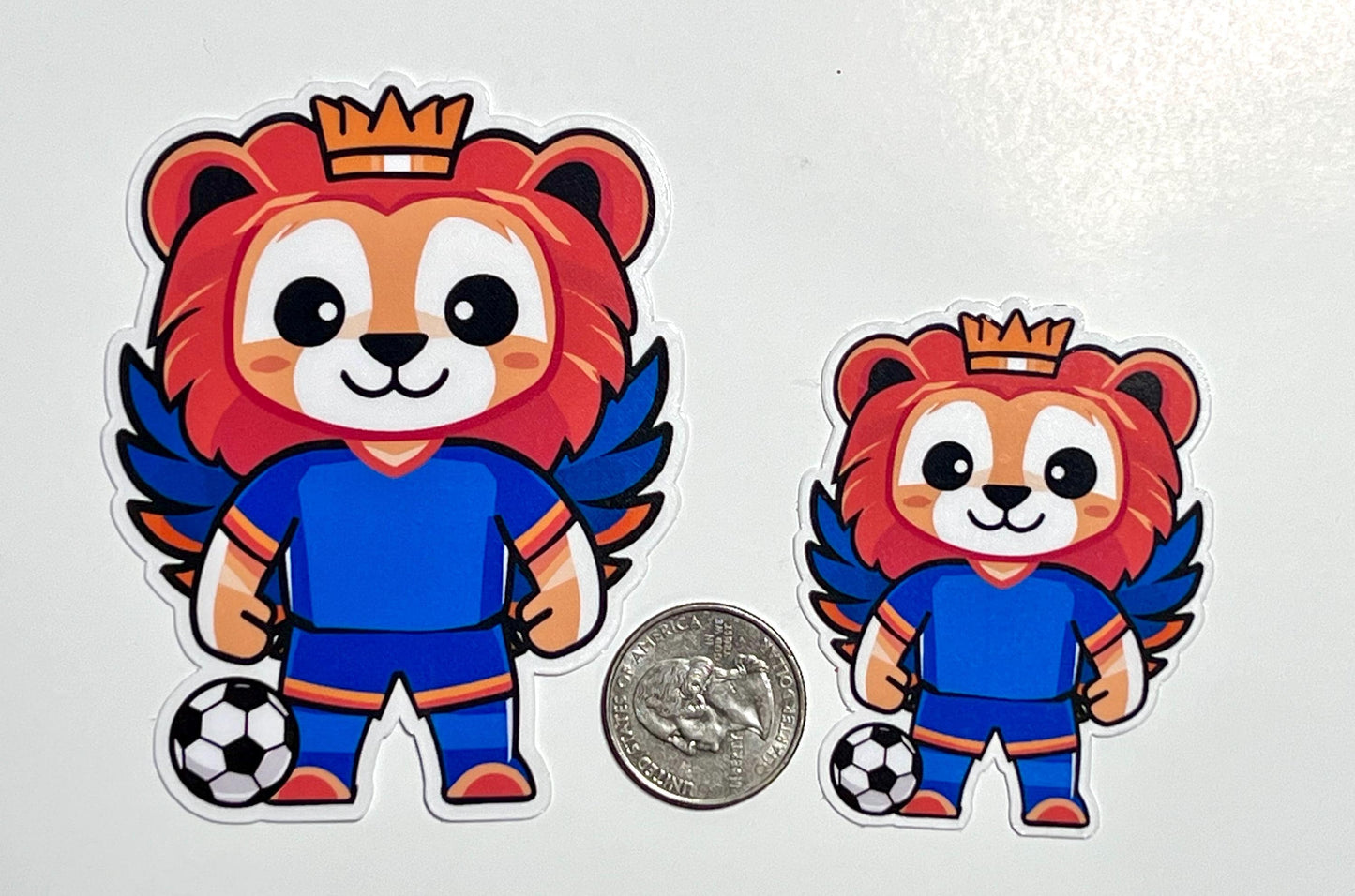 FC Cincinnati Winged Lion Vinyl Sticker image 2