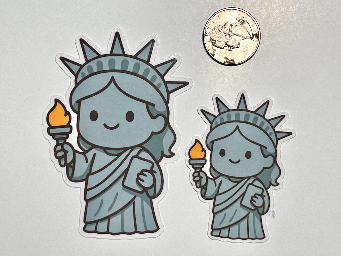 Statue of Liberty Vinyl Sticker image 2