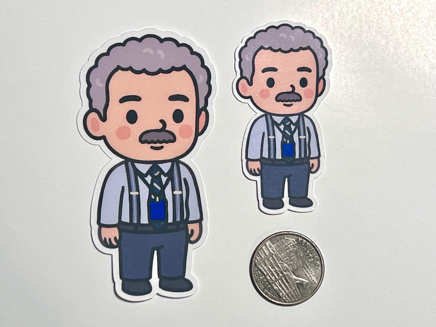 Irving B. Suit Vinyl Sticker image 2