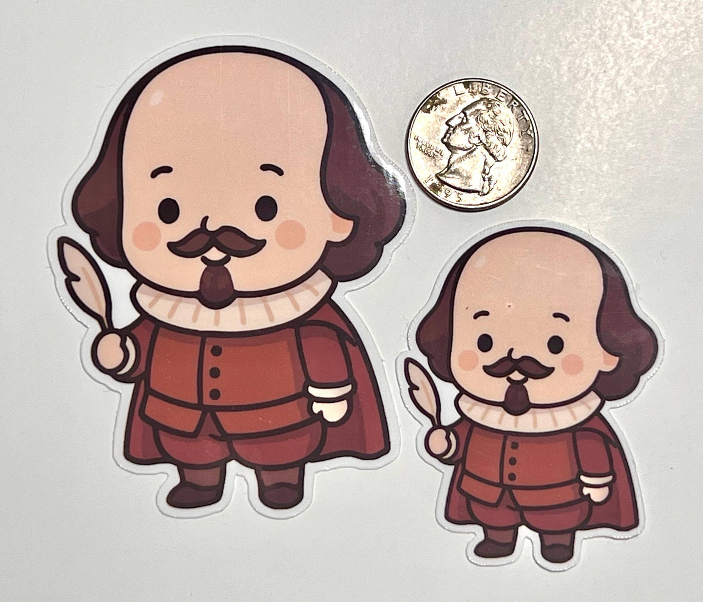 Shakespeare Vinyl Sticker image 2