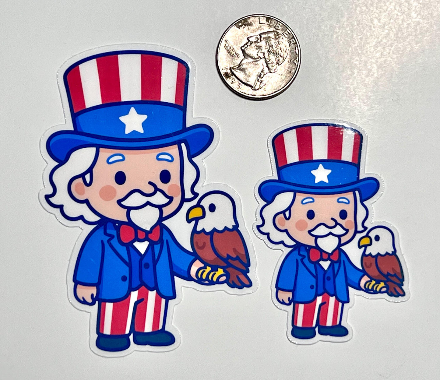 Uncle Sam Vinyl Sticker image 2