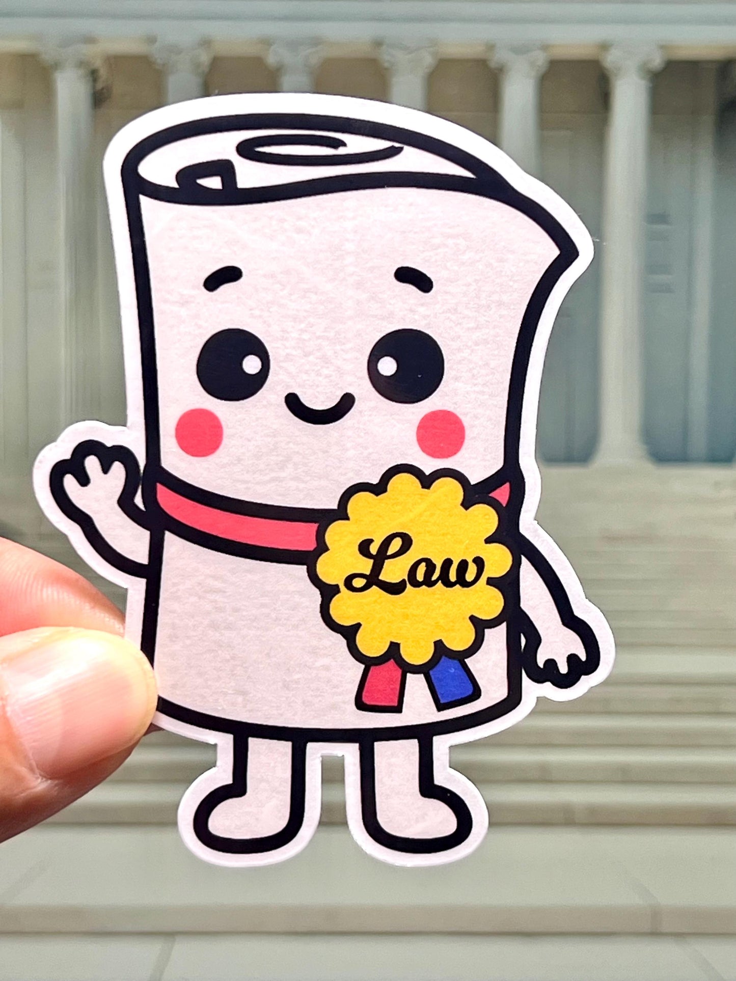 Schoolhouse Rock Law Vinyl Sticker