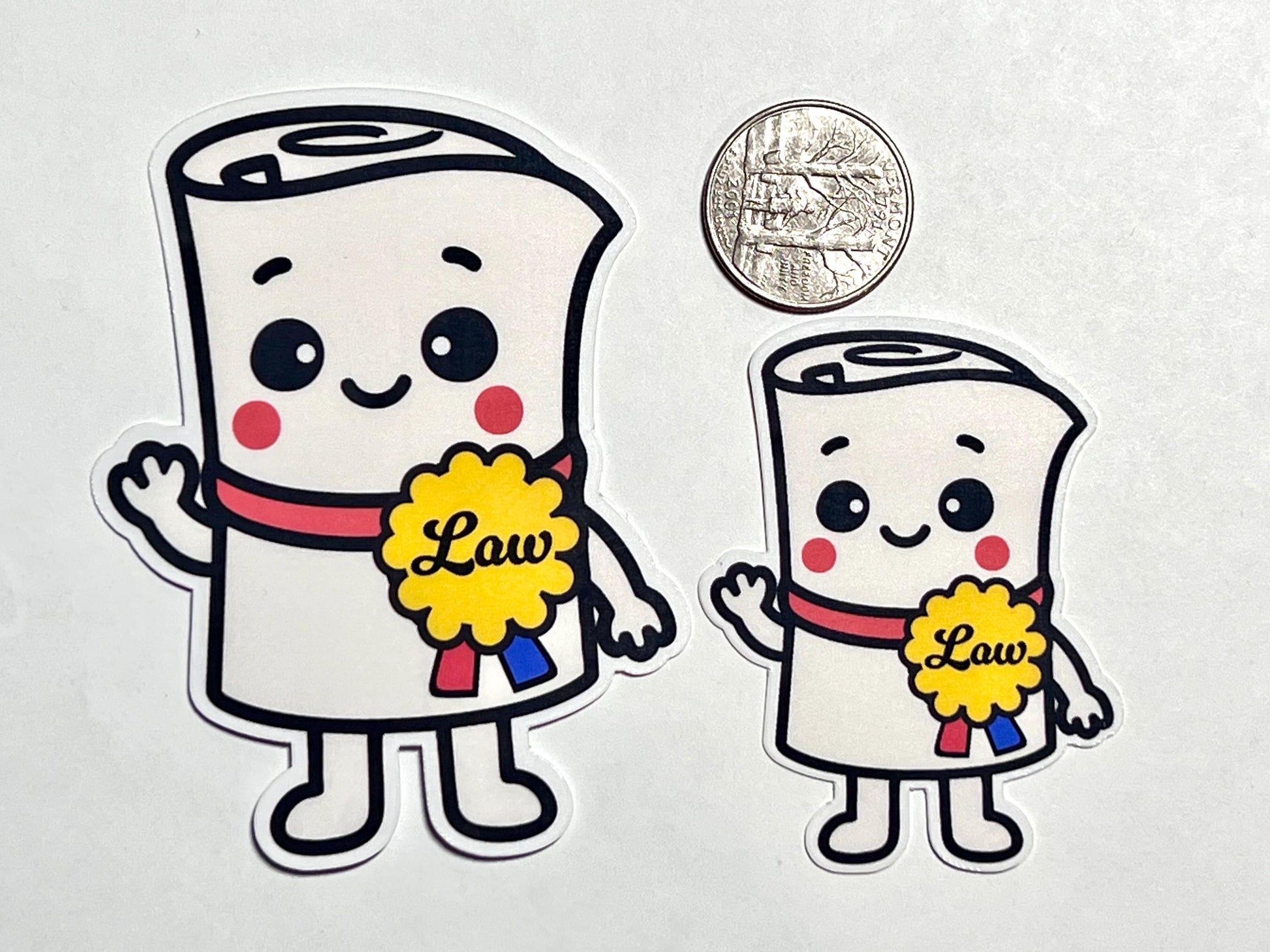 Schoolhouse Rock Law Vinyl Sticker image 2