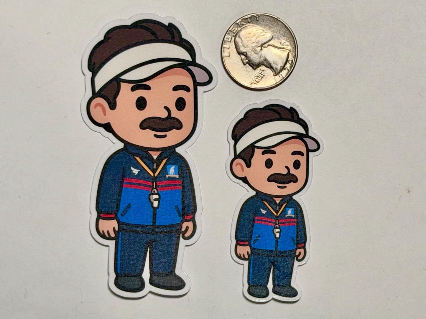 Ted Lasso Soccer Coach Vinyl Sticker image 2