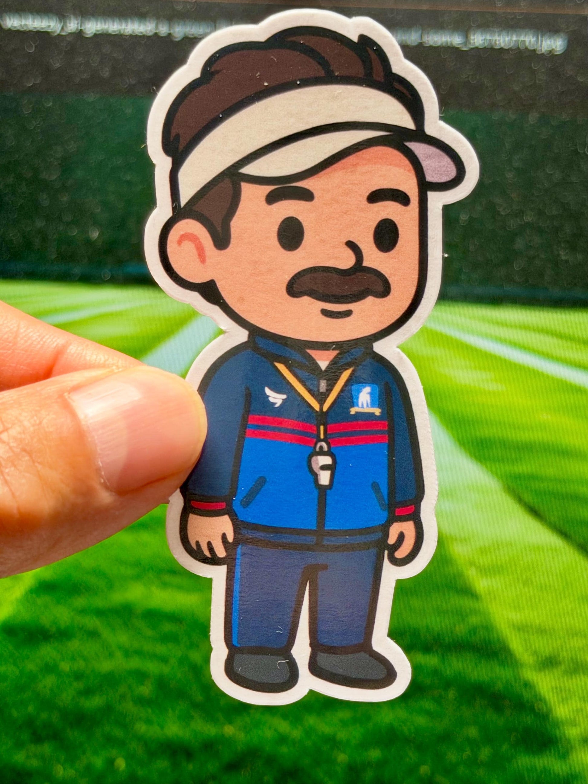 Ted Lasso Soccer Coach Vinyl Sticker