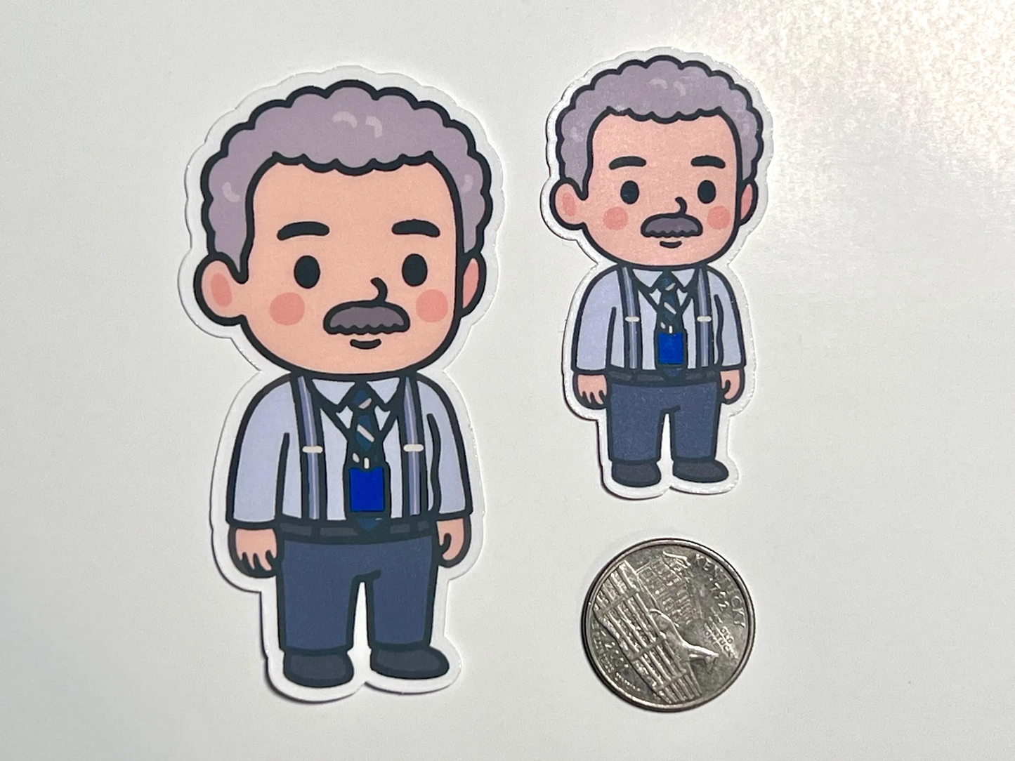 Irving B. in Suit Sticker | Fans of Severance TV AppleTV