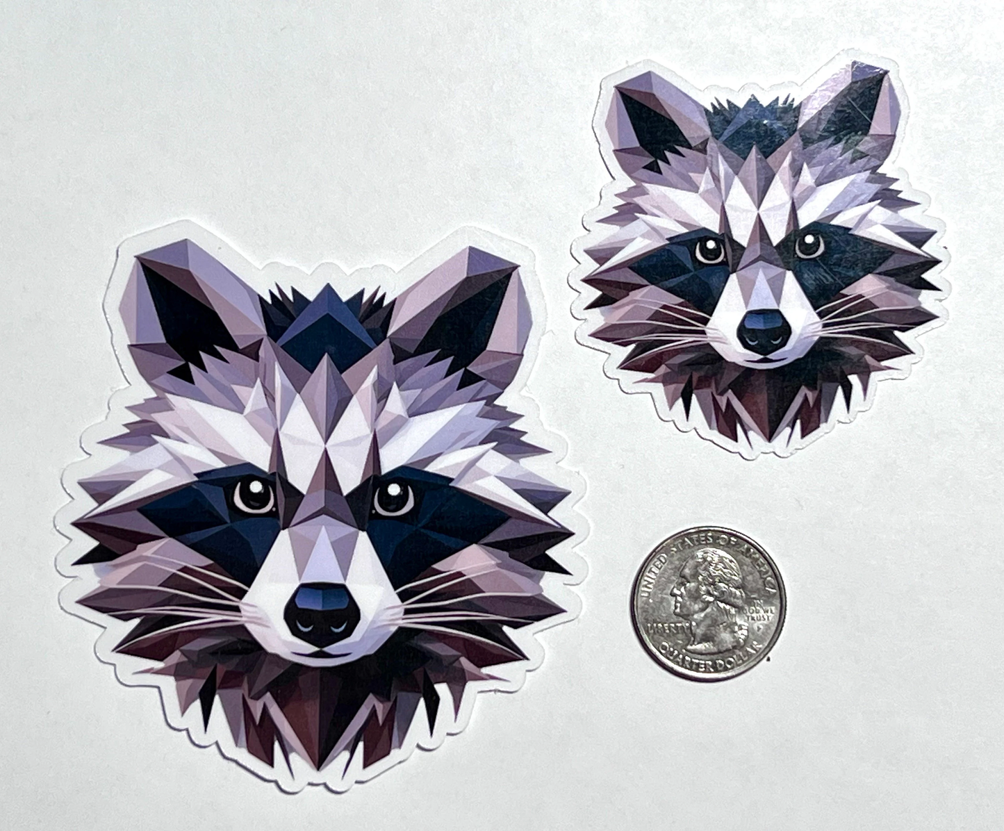 Raccoon Sticker | Trash Panda Vinyl Sticker | Wilderness Gift | Raccoon Lover