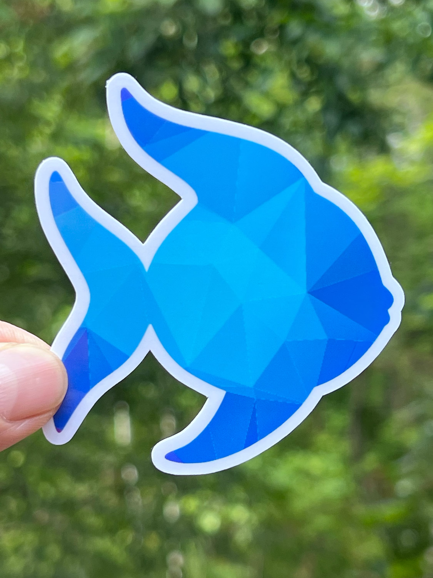 Sea Animals Vinyl Stickers Laminated Blue- Turtle, Fish, Crab, Octopus, Dolphin, Seahorse, Shark, and Whale. Decorate Water Bottles, Laptops