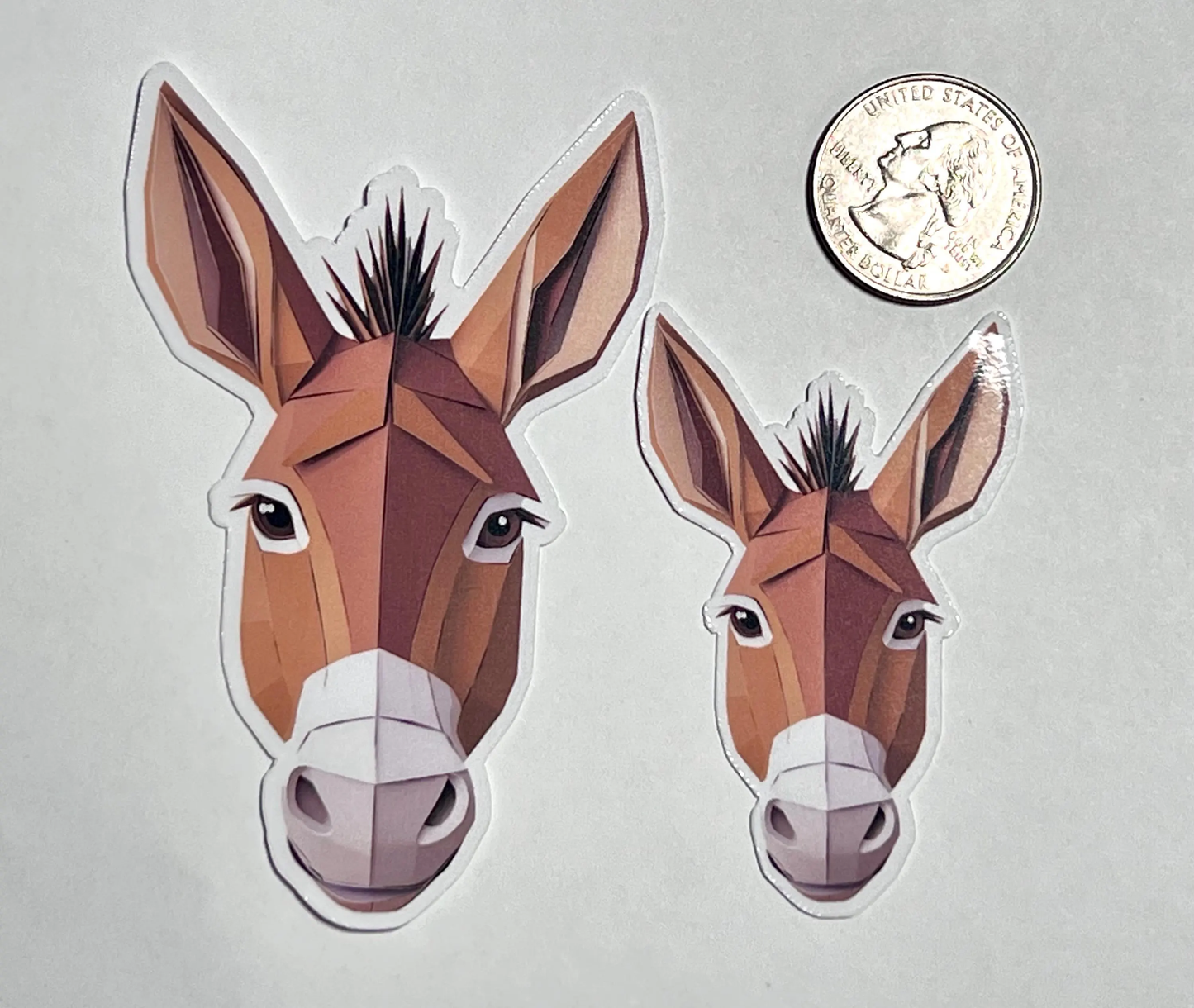 Donkey Sticker | Donkey Head Vinyl Sticker