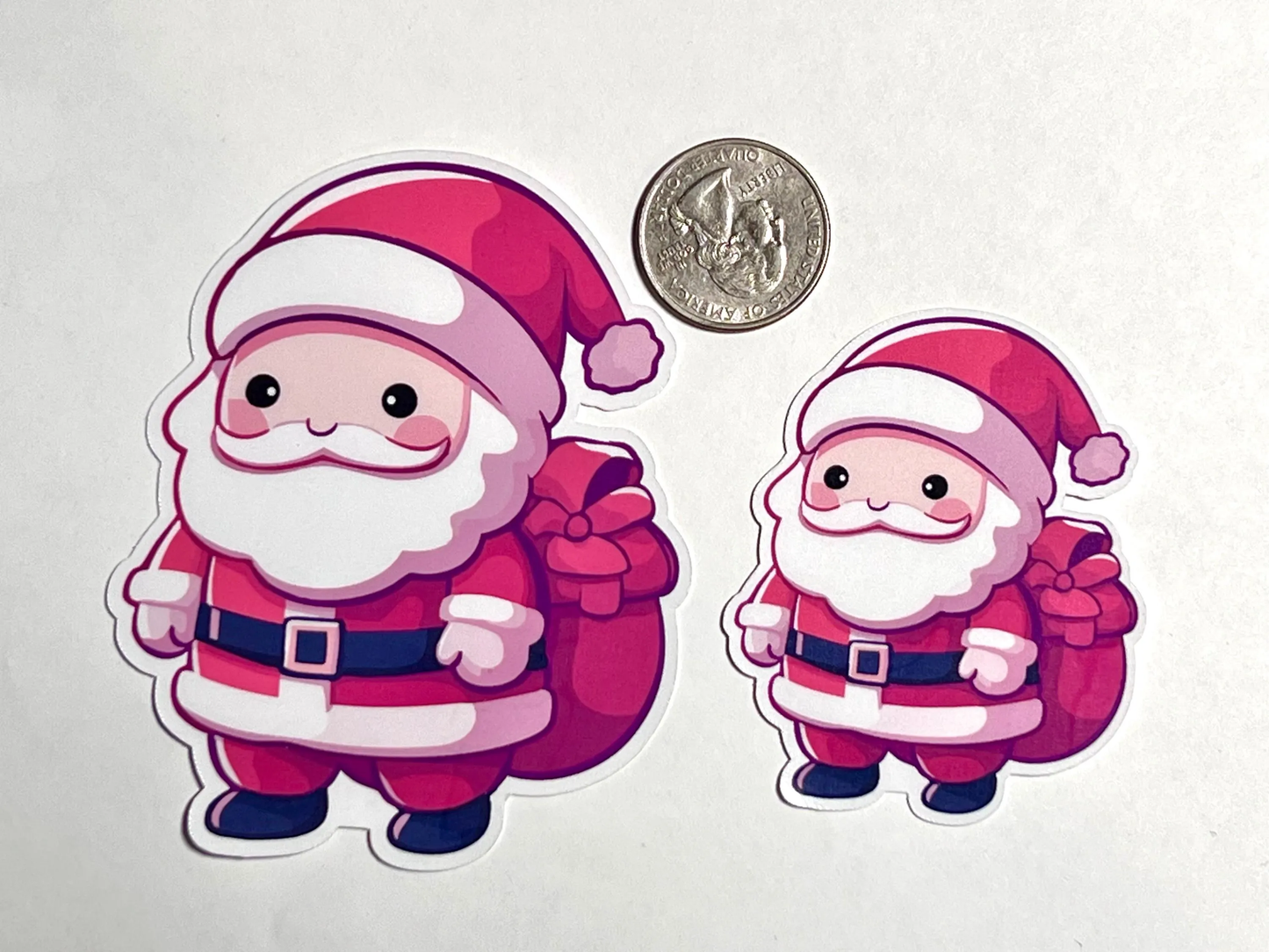 Santa Sticker | Christmas Sticker- Kawaii Design Santa Claus